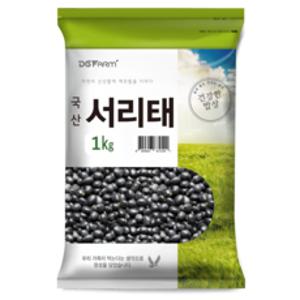 대구농산 건강한밥상 국산 서리태, 1kg, 1개