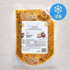 마법카페 과육듬뿍 패션후르츠청 (냉동), 1kg, 1개