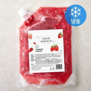 마법카페 과육듬뿍 딸기청 (냉동), 1kg, 1개