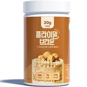 플라이밀 브라운 17곡미숫가루 쉐이크, 630g, 1개