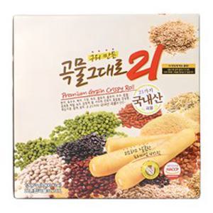 구워만든 곡물 그대로 21 크리스피 롤, 1.5kg, 1개