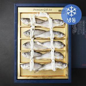 프리미엄 오가 굴비 세트 10미(냉동) + 부직포가방, 1kg, 1개