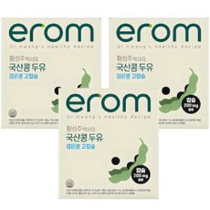 이롬 황성주 박사의 국산콩 두유 검은콩 고칼슘, 190ml, 60개