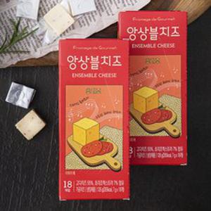 FromagedeGourmet 앙상블 치즈 초리조 18개입, 126g, 2개