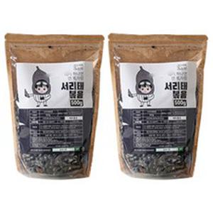 늘봄식품 서리태 검은콩, 500g, 2개