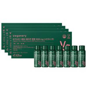 달바 비거너리 식물성 콜라겐 앰플 5000mg 샤인머스캣 7P, 210ml, 4개