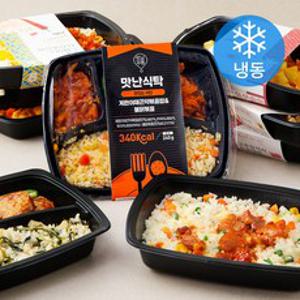 디자인푸드 밀리너스 더맛난 혼합 도시락 9종 세트 2170g (냉동), 1세트