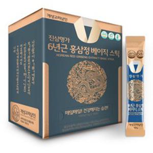 개성고려삼인 진삼명가 6년근 홍삼정 베이직 홍삼 스틱 100p, 1kg, 1개