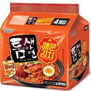 틈새라면 매운김치 120g, 4개