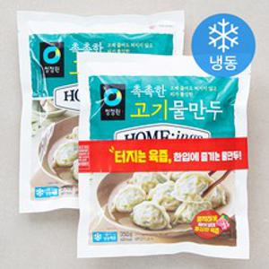 대상 호밍스 촉촉한 고기물만두 (냉동), 350g, 2개