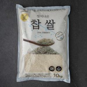 씻어나온 찹쌀, 10kg, 1개