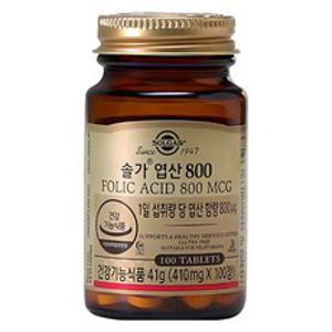 솔가 엽산 800, 100정, 41g, 1개