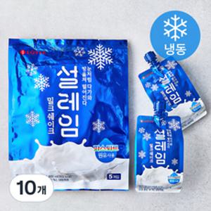 롯데 설레임 아이스크림 (냉동), 160ml, 10개