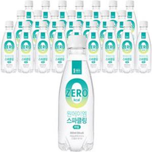 원에이엠 스파클링 라임, 350ml, 24개