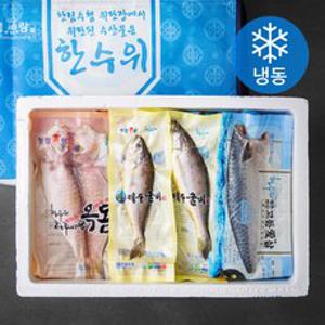 한림수협 굴비 80g x 10미 + 옥돔 160g x 2미 + 고등어 120g x 10미 수산세트 5호 (냉동), 1세트