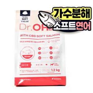 닥터오 프리미엄 위드 햄프씨드 더 리얼 소프트 사료, 1개, 1.2kg, 연어