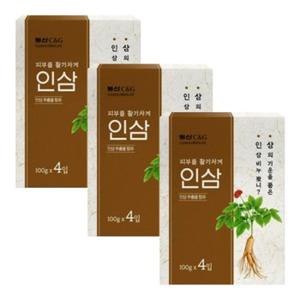 동산 인삼비누 100g 4개입 X 3개