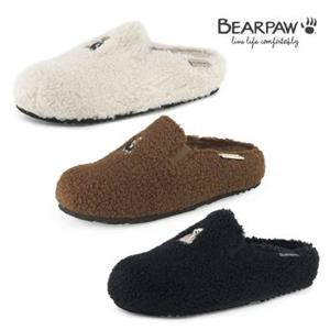 베어파우(BEARPAW) MINDY BEAR 털 뮬 슬리퍼 (womens) 3종택1