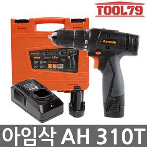 아임삭 AH310T 충전해머드릴 10.8V 2.0Ah *2개 함마드릴 햄머 20단 토크단 2단변속