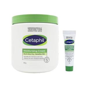 [Cetaphil] 세타필 모이스춰 라이징 크림 대용량 550g+로션14g