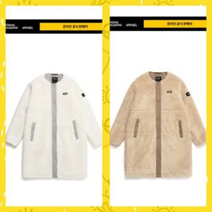 W 웨이젤라 FLEECE 뽀글이 롱기장 집업 N234WFJ130