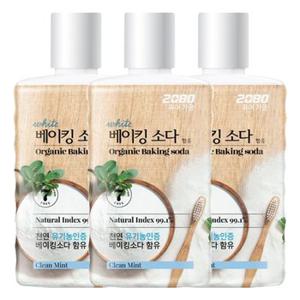 2080 퓨어가글 베이킹소다 클린민트향 750ml X 3개