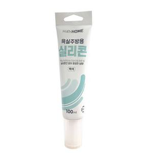 하이홈 욕실주방용 홈실리콘  백색 100ml