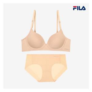 [휠라] 폴리 베이직 노와이어 트루베이지 세트(F2674FTBG)