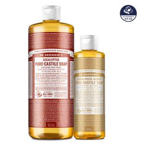 [총1190ml+무료배송]닥터브로너스 퓨어 캐스틸 솝 950ml+240ml