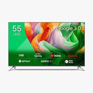 24년 신형! 4K UHD TV 55인치(139cm) 120Hz 치크 UA551UHD 구글 안드로이드  스마트TV