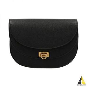 Ferragamo 23SS FERRAGAMO SALVATORE 페라가모 여성 간치니 트래블 스몰 크로스백 블랙 0735604