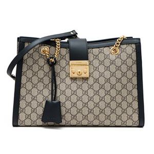 [GUCCI] 구찌 패들락 GG 스몰 수프림 캔버스 숄더백 498156-KHNKG-9769