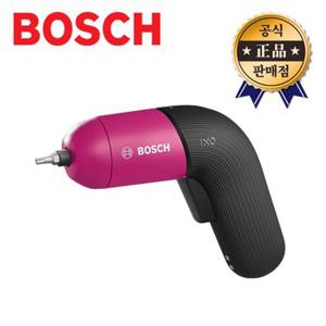 BOSCH 충전스크류드라이버 IXO6 COLOUR 핑크 3.6V 비트 10PCS 포함