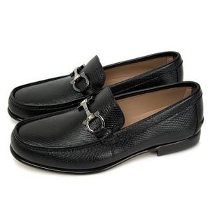 Ferragamo 남성 가죽 구두 PRAT 741563 BLACK