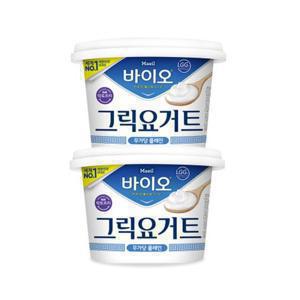 그릭요거트 무가당 플레인 400g*2