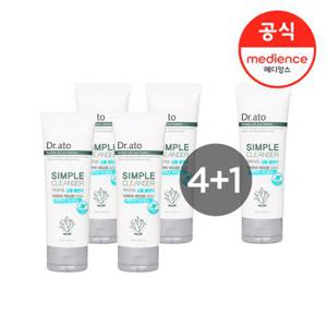 닥터아토 심플클렌저 100ml 4+1(저자극/순한성분/폼클렌징)