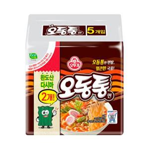 오뚜기 오동통면 120g 40봉 다시마두개 봉지라면 오뚜기라면 라면