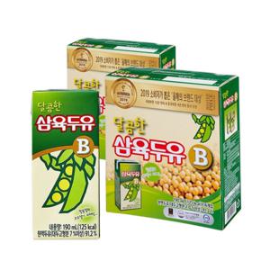 삼육두유 달콤한B 32팩 190ml 스마일배송