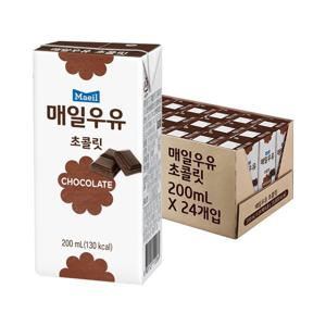 (매일)매일 멸균우유 초코 200ml 24팩