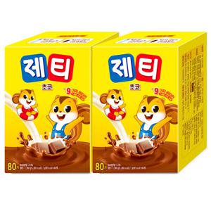 제티 쵸코렛맛 80T+80T/핫초코/코코아