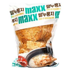 오성푸드 MAXX 국내산 쌀 누룽지 2kg 대용량 온가족 누룽지