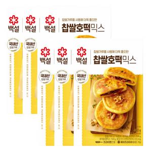 백설 찹쌀호떡 믹스 400g 6개