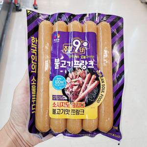 목우촌 주부9단 불고기 프랑크 500g 아이스박스포장