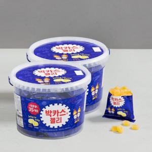 맛있는과자 박카스맛 젤리 910g (26g x 35봉입) 2통/웰치스