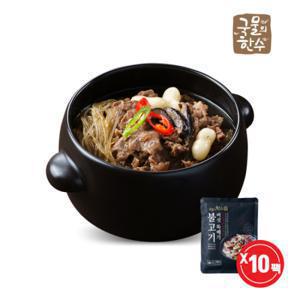 국물의한수 버섯뚝배기불고기 400g x 10팩