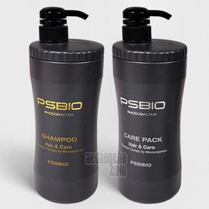 PSBIO 2종세트 피에스바이오 샴푸 케어팩 각1000ml 미생물 탈모 비듬 샴푸브러쉬 증정