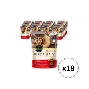 CJ제일제당 비비고 갈비탕 400g x 18개