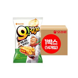 오리온 오감자 어니언맛 50gX14개 (1박스) 탕비실간식 감자칩