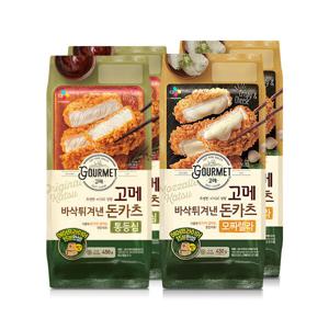 비비고 (CJ제일제당) 고메 통등심돈카츠 450G 2개 + 모짜렐라돈카츠 450G 2개