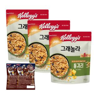 통귀리 그래놀라 500g 3개 + 증정